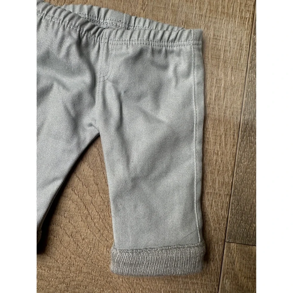 American Girl Isabelle Palmer Metallic Silver Capri Pants Doll Clothes 2014 GOTY